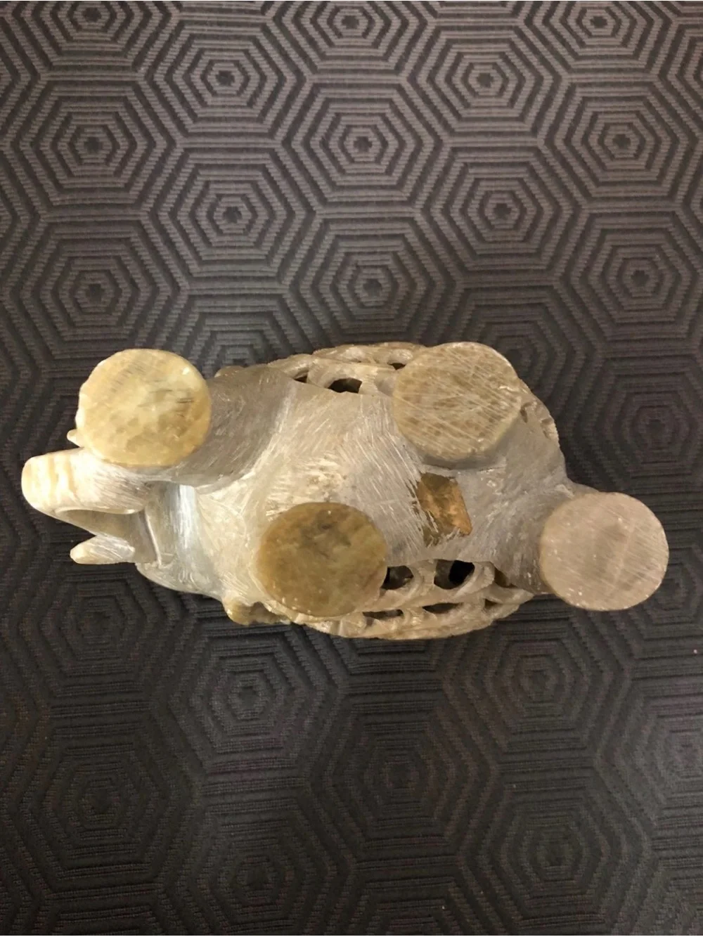 Carved Soapstone Elephant